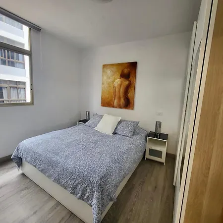 2 Bedrooms Flat 50 Mts Away From Canteras Apartment *